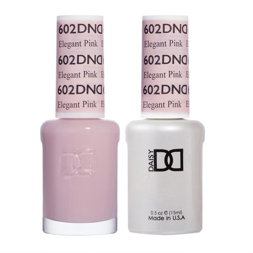 DND Gel Nail Polish Duo 602 - Elegant Pink