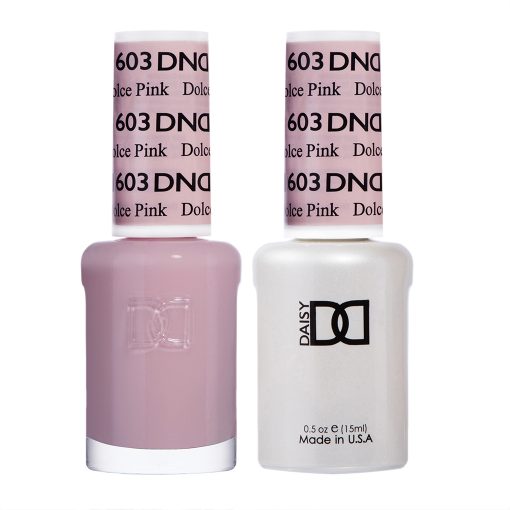 DND Gel Nail Polish Duo 603 - Dolce Pink