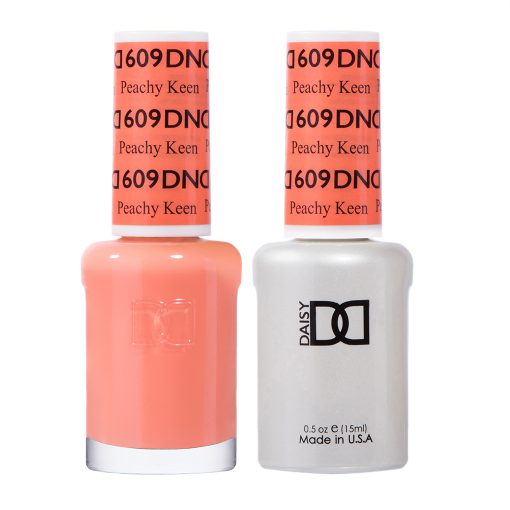 DND Gel Nail Polish Duo 609 - Peachy Keen