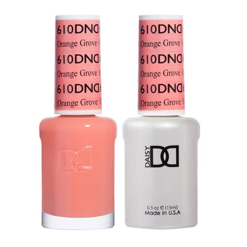 DND Gel Nail Polish Duo 610 - Orange Grove