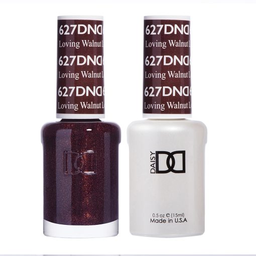 Sơn móng tay gel DND Duo 627 - Loving Walnut