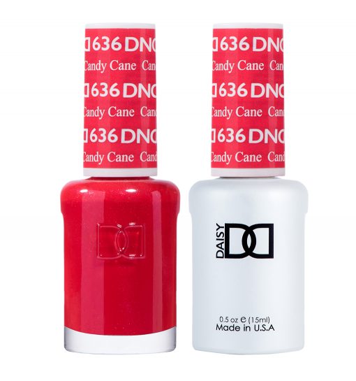 DND Gel Nail Polish Duo 636 - Candy Cane