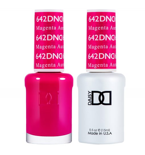 Sơn móng tay gel DND Duo 642 - Magenta Aura