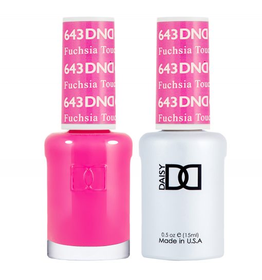 DND Gel Nail Polish Duo 643 - Fuschsia Touch