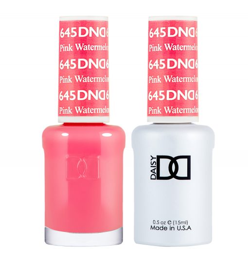 DND Gel Nail Polish Duo 645 - Pink Watermelon