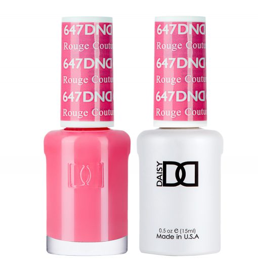 DND Gel Nail Polish Duo 647 - Rouge Couture