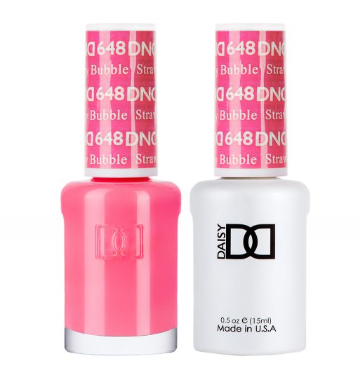 DND Gel Nail Polish Duo 648 - Strawberry Bubble