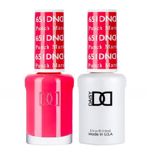 DND Gel Nail Polish Duo 651 - Punch Marshmallow