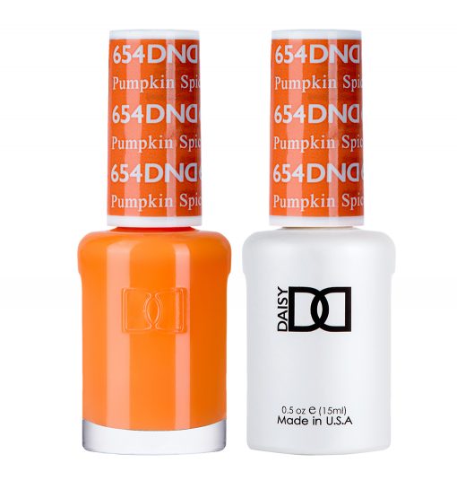DND Gel Nail Polish Duo 654 - Pumpkin Spice