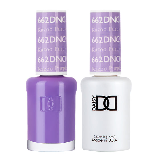 DND Gel Nail Polish Duo 662 - Kazoo Purple