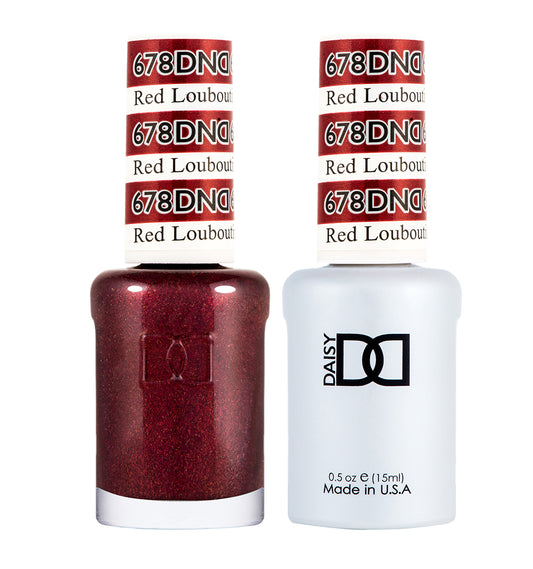 DND Gel Nail Polish Duo 678 - Red Louboutin