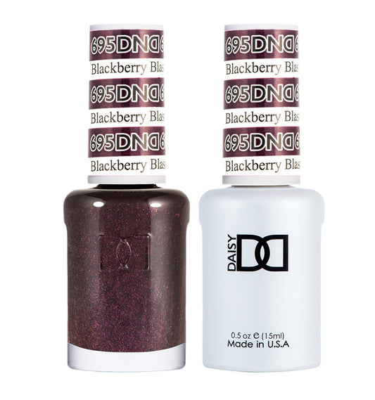 DND Gel Nail Polish Duo 695 - Blackberry Blast