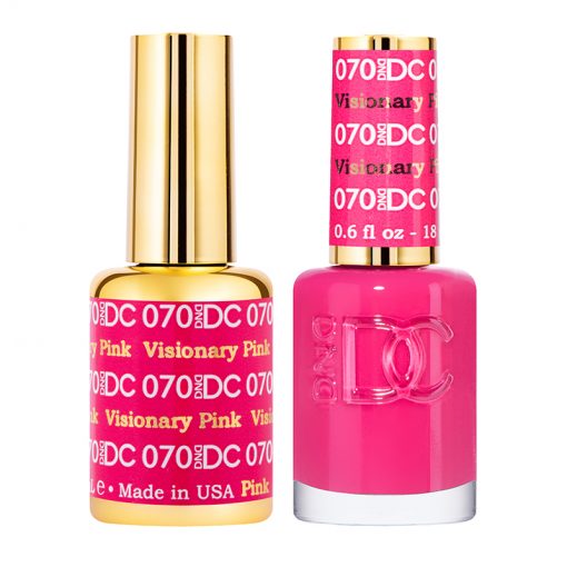 DND DC Gel Nail Polish Duo 070 - Visionary Pink