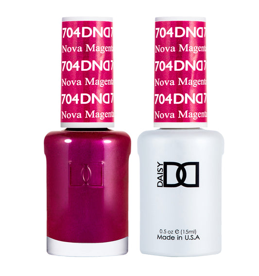 DND Gel Nail Polish Duo 704 - Nova Magenta