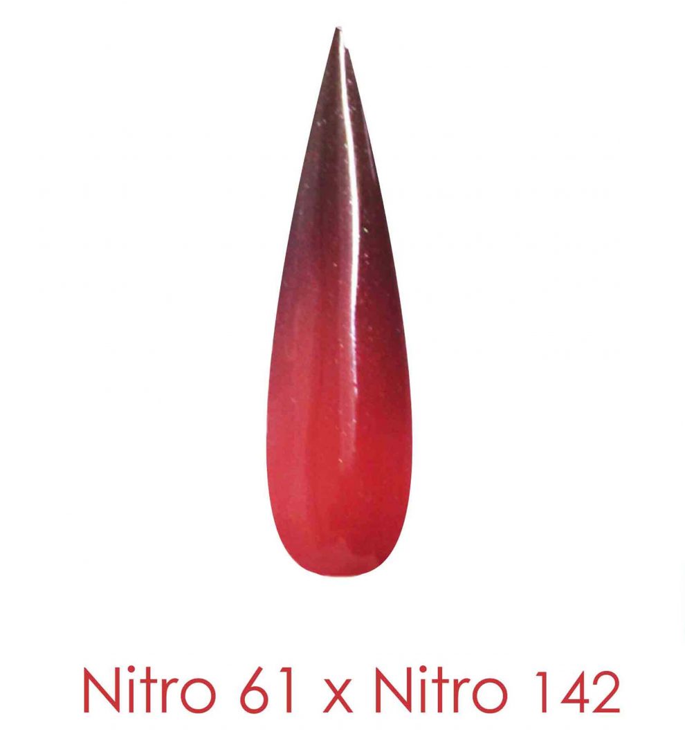 Polvo de inmersión Nitro - Juego de 2 colores Ombre 2oz - BIONIC CROWN (NT061 X 142)