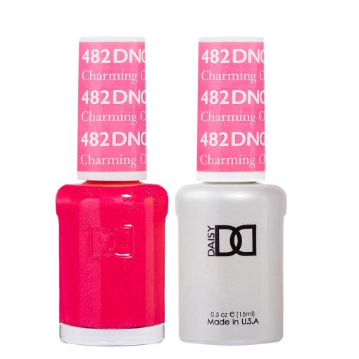 DND Gel Nail Polish Duo 482 - Charming Cherry