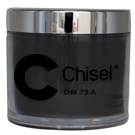 Chisel Nail Art Dipping/Acrílico 2 en 1 Polvo - 12oz NEGRO (OM73A) Tamaño de recambio