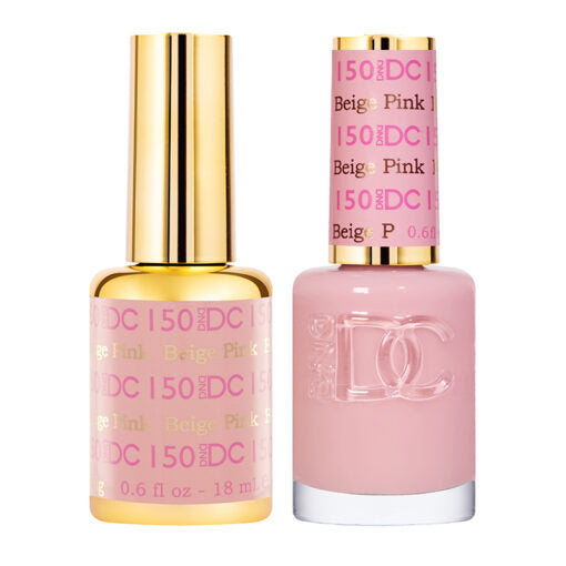 DND DC Duo Gel & Nail Polish 150 - Beige Pink