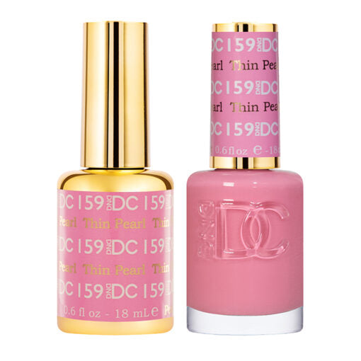 DND DC Duo Gel & Nail Polish159 - Thin Pearl