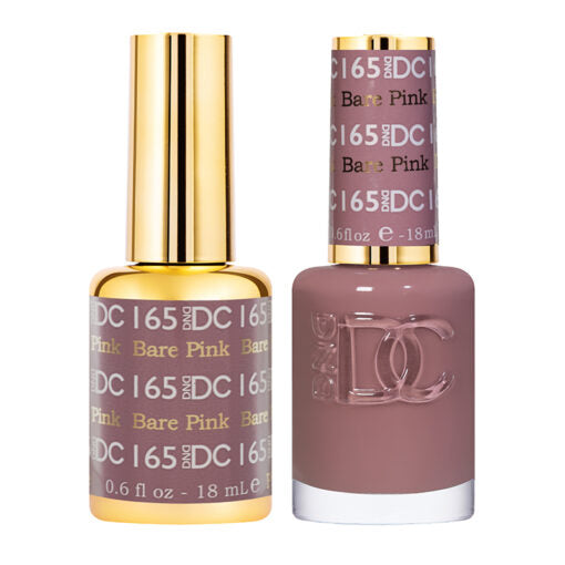 Esmalte de uñas y gel DND DC Duo165 - Rosa desnudo