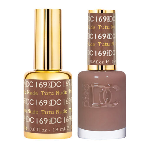 DND DC Duo Gel & Nail Polish 169 - Tutu Nude