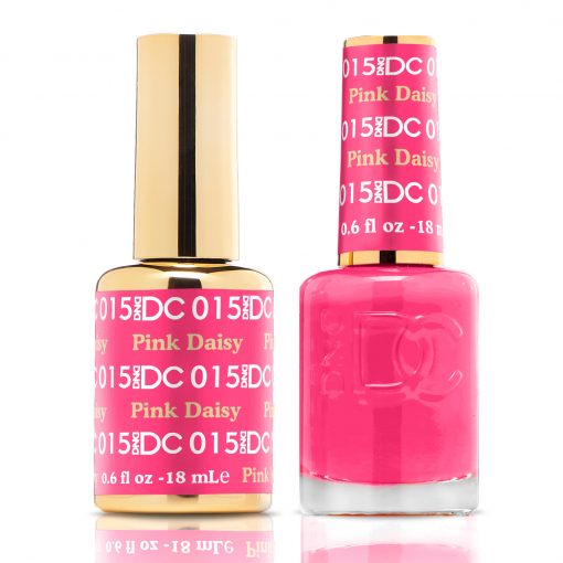 DND DC Gel Nail Polish Duo 015 - Pink Daisy