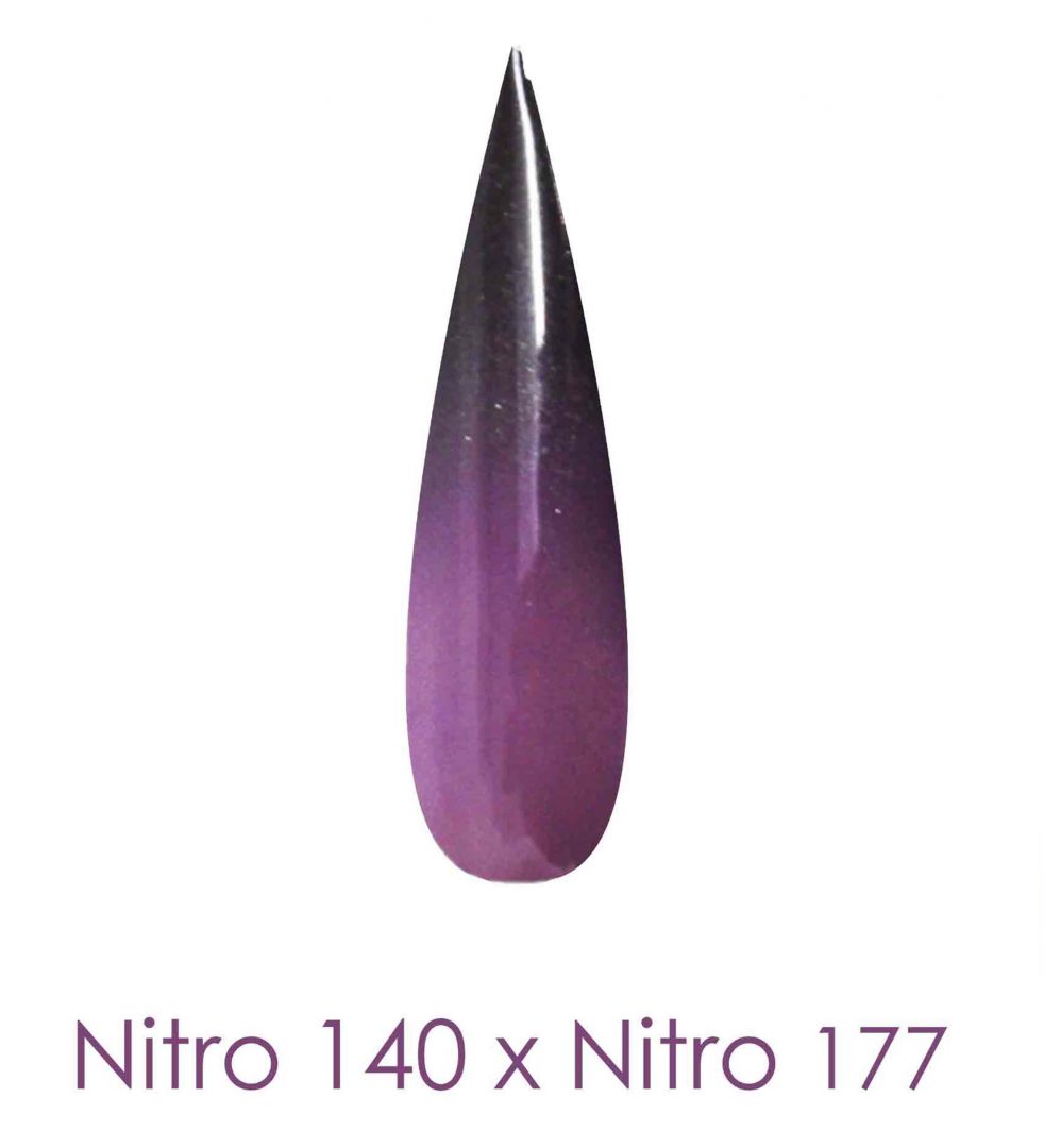 Polvo de inmersión Nitro - Juego de 2 colores Ombre 2oz/frasco - DEAD INSTINCT (NT140 X 177)