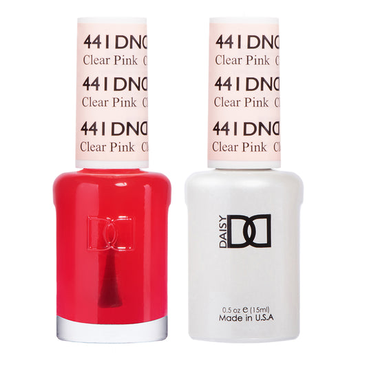 DND Gel Nail Polish Duo 441 - Clear Pink