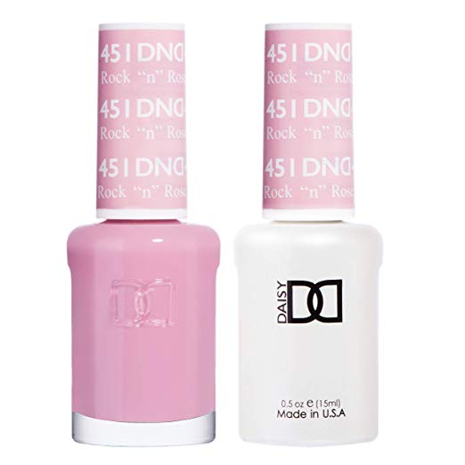 DND Gel Nail Polish Duo 451 - Rock N' Rose