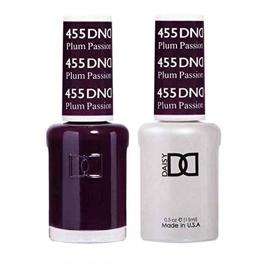 Sơn móng tay gel DND Duo 455 - Plum Passion