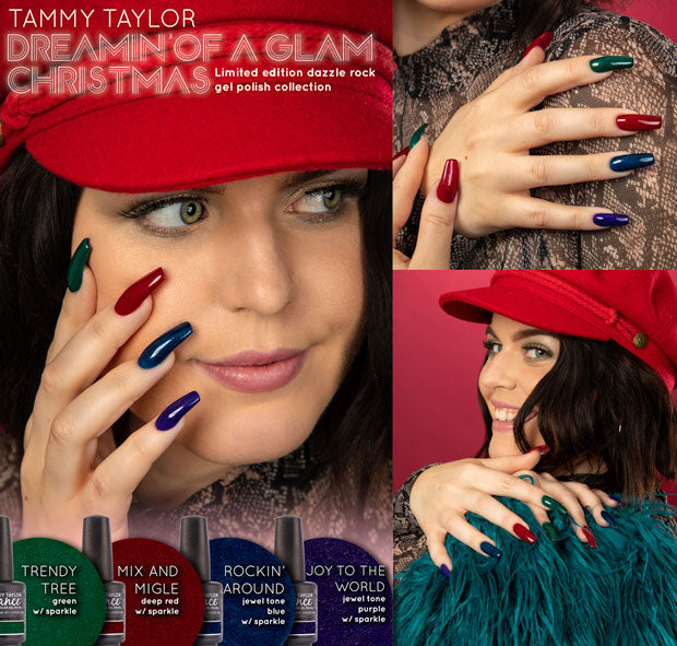 Tammy Taylor Nails - "Dreamin' of a Glam Christmas!" Soak off Gel Polish Collection