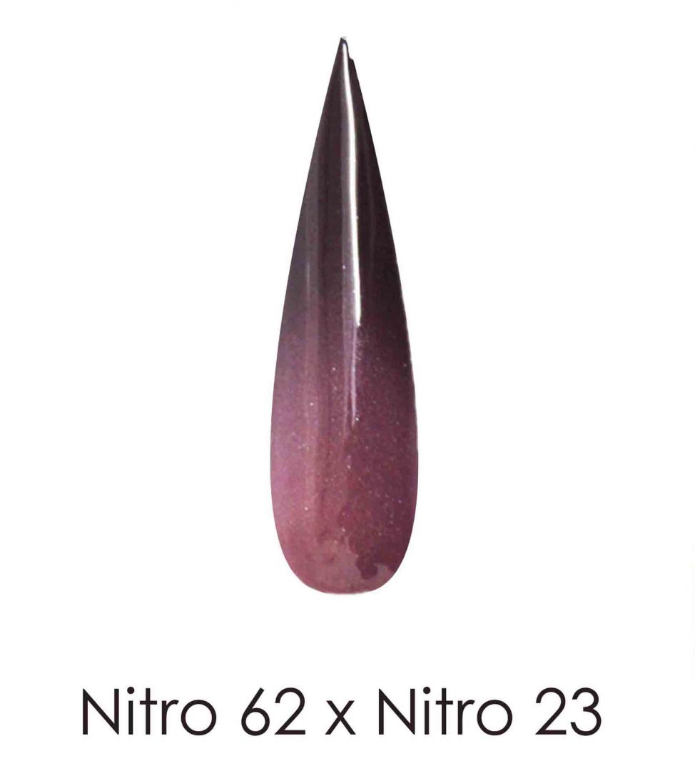 Polvo de inmersión Nitro - Juego de 2 colores degradados 2oz/frasco - ELEMENTAL HUNTER (NT062 X 023)