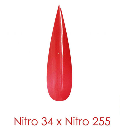 Polvo de inmersión Nitro - Juego de 2 colores degradados 2oz/frasco - HOP, SKIP, WED (NT034 X 255)