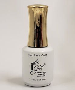 Igel Impeccable Soak off Gel - (FOUNDATION) BASE COAT - Choose Size