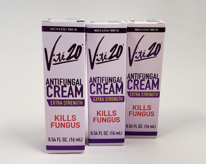 Vite 20 Cream Fungus Killer Tratamiento de uñas para manos y pies 0,54 oz/016 ml 