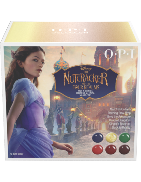 OPI GelColor The NUTCRACKER Collection Holiday 2018 Kit #2