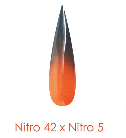 Nitro Dipping Powder - Set of 2 Ombre Colors 2oz/Jar - SWORD'S SPELL (NT042 X 005)