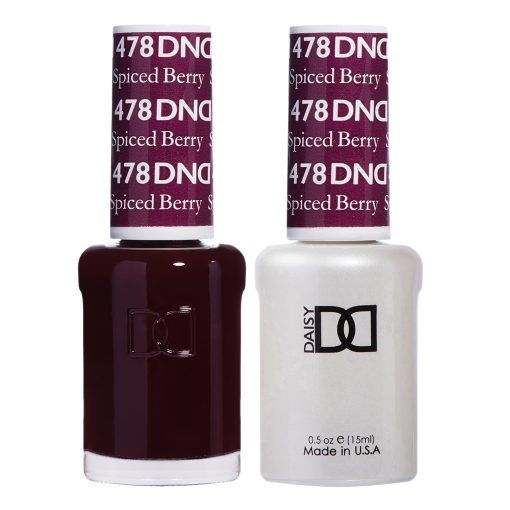 DND Gel Nail Polish Duo 478 - Spiced Berry