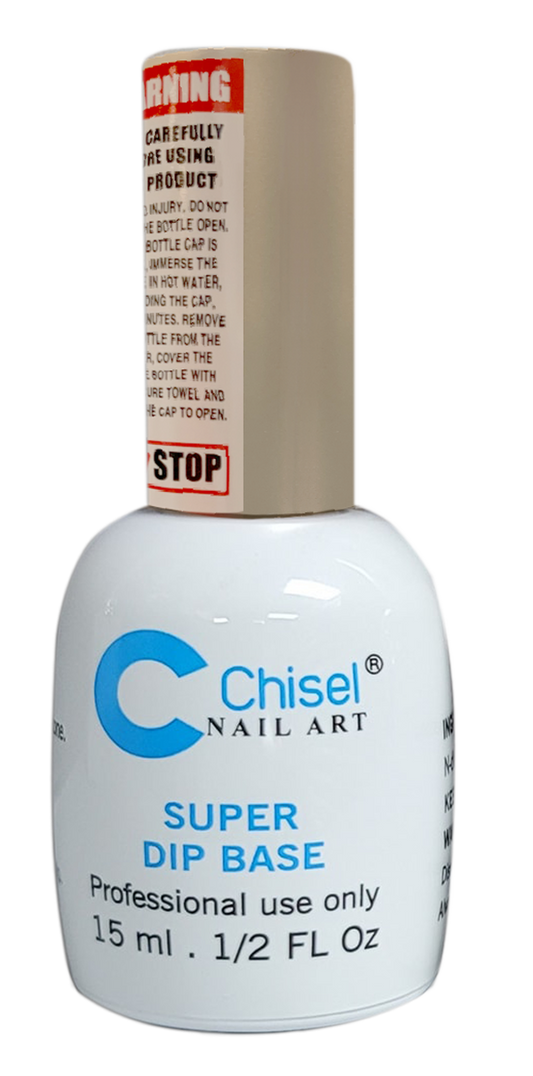 Chisel Super Dip Base Coat for Dipping Powder 0.5oz (No activator need)