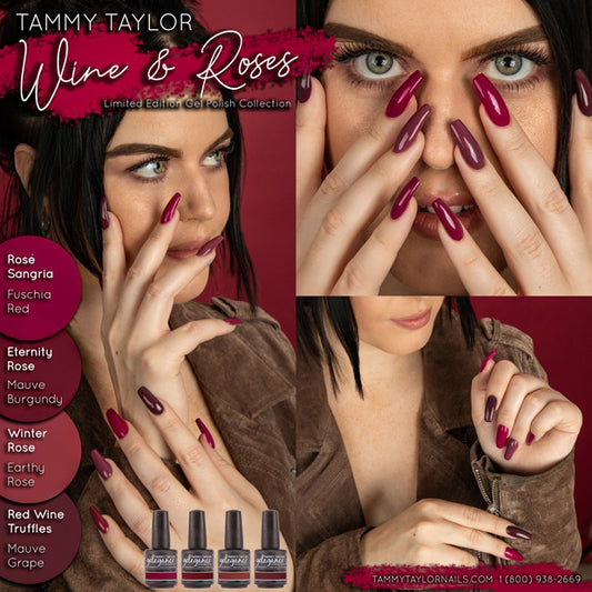 Tammy Taylor - "Wine & Roses" Limited Edition Gel Polish Collection (4 Colors)