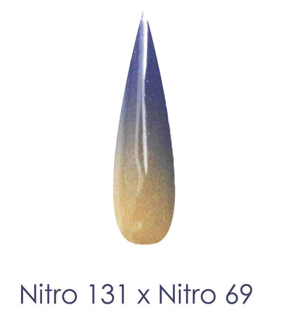 Polvo de inmersión Nitro - Juego de 2 colores Ombre 2oz/frasco - WIDOW OF EVIL (NT131 X 069)