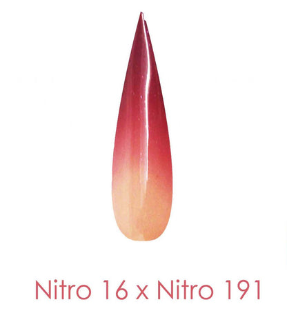 Nitro Dipping Powder - Set of 2 Ombre Colors 2oz/Jar - ZODIAC OF CELESTE (NT016 X 191)