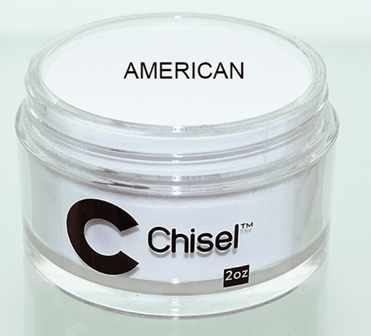 CHISEL Acrylic & Dipping Powder 2oz - American White