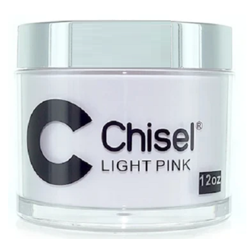 Chisel Nail Art Dipping/Acrylic 2in1 Powder - LIGHT PINK  Refill size 12oz