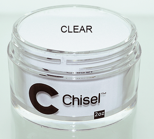 CHISEL Acrylic & Dipping Powder 2oz - CLEAR