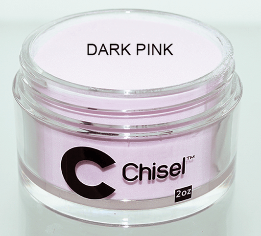 CHISEL Acrylic & Dipping Powder 2oz -  Dark Pink