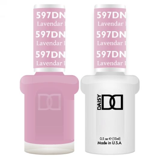 DND Gel Nail Polish Duo 597 - Lavender Dream