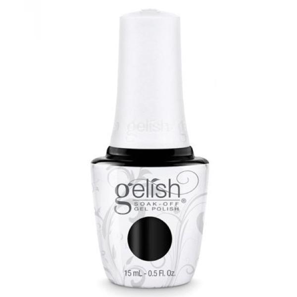 Harmony Gelish Manicura Soak off Gel Polish Color - BLACK SHADOW #1110830 