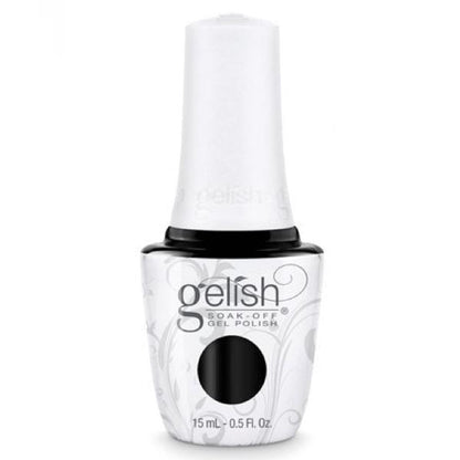 Harmony Gelish Manicura Soak off Gel Polish Color - BLACK SHADOW #1110830 