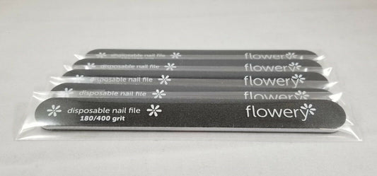 Dũa móng tay dùng một lần Flowery - Cushion 180/400 Grit (DFCB4) 